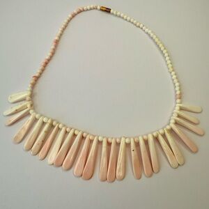1960s conch necklace